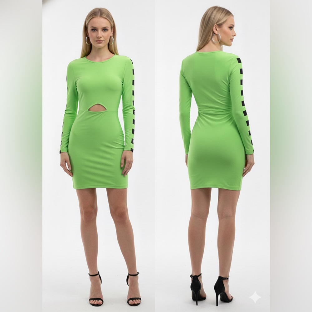 ASOS sexy mini neon Bodycon dress